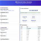 lottery expected value calculator